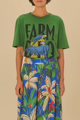 Blusa T-Shirt Media Arara Babaneira 339956 Farm Rio